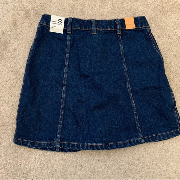 High rise jean skirt - Picture 4 of 4